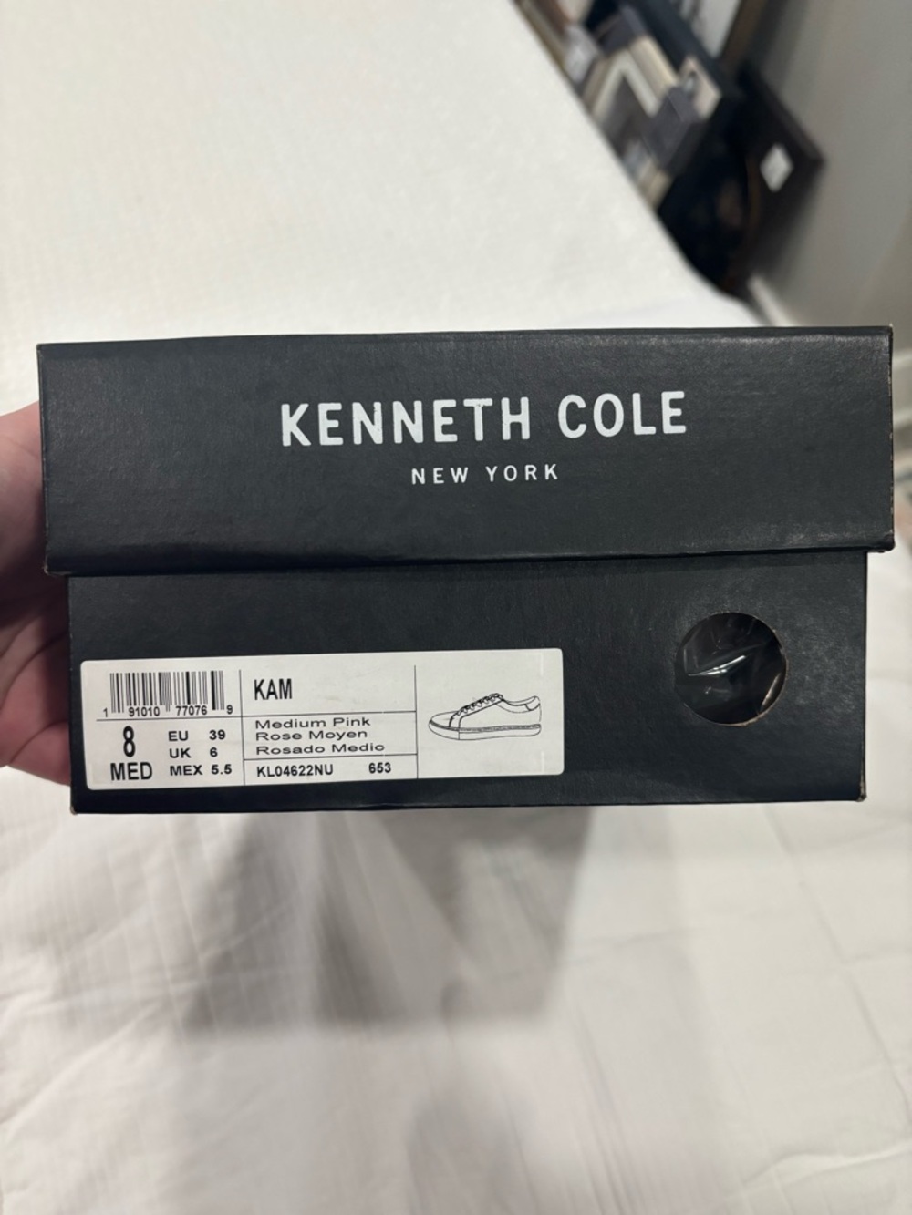 Kenneth Cole Women’s Low-Top Lace-Up Sneakers in Dusty Rose - Picture 5 of 5